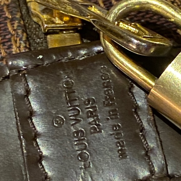 Louis Vuitton Bag “Authentic “Louis Vuitton Damier Ebene Alma - Picture 14 of 16